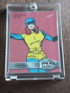 🎉2020 Marvel X-men Metal Universe Jean Grey Red PMG /100 Precious Metal Gems
